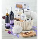 Denarii Lavender Spa Gift Basket With Wine, Family Item Gifts Keepsakes Spa Grooming by Harry & David