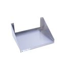 Restaurant Supply Depot Commerical Stainless Steel Microwave Shelf Metal | 10 H x 18 W x 24 D in | Wayfair MS-1824