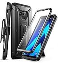 SUPCASE Unicorn Beetle PRO Series Phone Case for Samsung Galaxy Note 9, Full-Body Rugged Holster Case with Built-in Screen Protector for Samsung Galaxy Note 9 2018 (Black)
