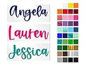 Personalized Name Decal for Yeti Cup, Tumbler, Water Bottle, Laptop, car Window or Other Hard and Smooth Surface Your Choice of Color & Style | Decals by ADavis