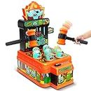 Arcade Game Toys for Ages 3 4 5 6 7 8 9+ Year Old, Whack Game Mole, Mini Electronic Interactive Hammering & Pounding Mole Toys, Gift Idea for Baby Toddler Kids Girls Boys, Cartoon Zombie Style Fun Toy