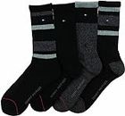 Tommy Hilfiger Mens 8 Pack Cushion Crew Sock, (Black Assortment) Size: 7 to 12
