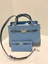 Michael Kors Reed Large Satchel Crossbody Bag Shoulder Purse Handbag +id Wallet