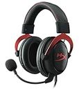 HyperX Cloud II – Gaming Headset for PC, PS5 / PS4. Includes 7.1 Virtual Surround Sound and USB Audio Control Box - Red (4P5M0AA)