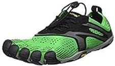 Vibram Men's V-Run Sneaker, Green/Black, 10 UK, Green Black, 9.5 US