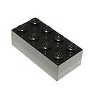 LEGO Parts and Pieces: Black 2x4 Brick x100