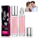 2PCS Pheromone Perfume Roll On Pheromone Perfume For Women to Attract Men Infused Essential Oil Cologne Perfume