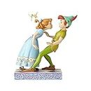 Enesco Disney Traditions by Jim Shore Figurine en résine Peter Pan et Wendy Stone 65th Anniversary 19,3 cm, Multicolore, 170 x 110 x 190 cm