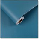 Latitude Run® Waterproof 30' L x 24" W Peel & Stick Wallpaper Roll Vinyl in Blue/Gray | 24 W in | Wayfair 10B057C4F2AB43A2BDB480AC709BFCE3