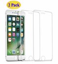 2x 6D Protective Glass Film For iPhone 7 iPhone 8 Full Cover Armor Film WHITE 9H