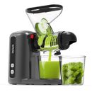SiFENE Compact Juicer: Slow Masticating Juicer, Easy Clean, BPA-Free for Small Families in Black | 10.24 H x 11.02 W x 4.13 D in | Wayfair 3301