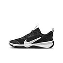 Nike Omni Multi Big Kids' Indoor Court Shoes, Black White, 38 EU