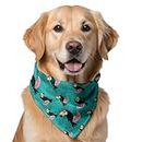 W Brings Toucans with Watermelon Dog Bandana/Scarf | This Stunning Gorgeous Design Dog Bandana Scarf is Perfect Styling Accessory for Dogs Large, Medium & Small. One Size Fits All.