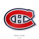 Montreal Canadiens Iron on Patch, Hockey Team Emblem, Embroidered Sports Logo