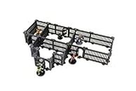 Jail Cells Kit: Tabletop & RPG Terrain Game Set for Dungeons & Dragons, Pathfinder, Castles & Crusades, 13th Age, Runequest, Asunder, Zombicide, Imperial Assault, and More! (60+ Pieces 81 sqin)