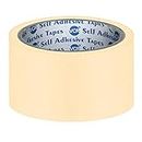 VCR Masking Tape - 20 Meters in Length 48mm / 2" Width - 1 Roll Per Pack - Easy Tear Tape, Best for Carpenter, Labelling, Painting and leaves no residue after a peel.