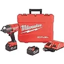 Milwaukee Electric Tool 2767-22 M18 Fuel Cordless Lithium-Ion 1/2 High-Torque Impact Wrench