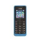NOKIA 105 CAYAN BLUE/BLACK SIMFREE GSM UNLOCKED TORCH RADIO EASY TO USE BASIC LONG BATTARY DUST & SPLASH PROOF by Nokia