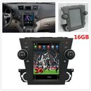 For Toyota Highlander 2008-2013 9.7'' Vertical 16GB Car Stereo GPS Sat Nav Radio