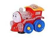 YBN Bump and go Action, Funny loco, Musical Train Engine Toy for Kids and Toddlers | Toy Train for Kids (Multi Color)