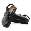 Birkenstock Kay Super Grip Leather Black - Professional Shoes for Women & Mens US M 11