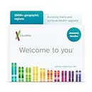 23andMe Ancestry Service - Kit de prueba de ADN con informes genéticos personalizados, incluyendo composición de ascendencia con más de 3000 regiones geográficas, árbol genealógico, buscador de