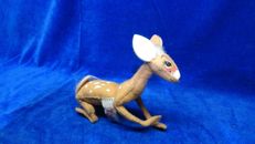 Annalee 5" Fawn Deer Doll, 1993 WHITE TAIL FAWN HAS TAG NICE MOBILITY