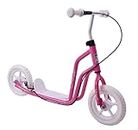 Professional Princess Scooter 10 Inch Wheel Big Wheel Push Kick Scooter Girls Childrens Pink - Ages 3 to 5