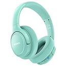 Bluetooth Wireless Headphones Over Ear,BERIBES 65H Playtime and 6 EQ Music Modes with Microphone,HiFi Stereo Foldable Lightweight Headset, Deep Bass for Home Office Cellphone PC Etc.(Green)
