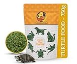 Foodie Puppies Premium Aquatic Turtle Food - (750gm, Pouch), Added Spirulina Nutrition for Optimal Growth and Turtle Health