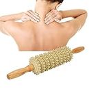 Wood Therapy Roller Massage Tool, Lymphatic Drainage Massager, Wooden Massage & Muscle Roller Stick, Fascia Massage Roller, Trigger Point Muscle Release Roller, Anti Cellulite, Body Sculpting
