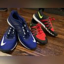 Nike Shoes | Men’s Nike Shoes Size 12.Blue Pair Are Nike Zoom Red Are Nikeflywire 20$Per Pair | Color: Blue/Red | Size: 12