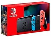 Nintendo Switch Version 2 with Joy-Con - Neon Blue and Red