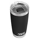 YETI Rambler 20 oz Stainless Steel Vacuum Insulated Tumbler w/MagSlider Lid, Black