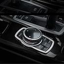 BLINGOOSE Autocollant pour BMW X5 Accessories 2 3 4 5 6 Series 3GT X1 X2 X3 X4 M2 M6 X5M Z4 Bling Center Coque de protection pour cadre de console Argenté