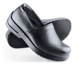 SFC Shoes for Crews Euro Clog Black Women's shoes 9055 Size 8.5 / 39