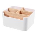  Desk Accessories Storage Products White Office Organiser for Cosmetic