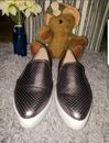 Women's Leather slip on shoes 