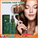 100 ml lozione per la cura dei capelli ginseng naturale spray crescita capelli prodotti di bellezza per capelli