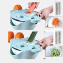 Vigor Multifunctional Chopper & 9 In 1 Slicer Vegetable Slicer Drain basket Vegetable Cutter And Anual Vegetable Chopper - Bulk 3 Sets