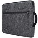 KIZUNA Laptop Sleeve 11 Inch Water-Resistant Computer Case Hand Bag for 12.9" iPad Pro 2020/12.4" Surface Laptop Go/12.3" Surface Pro 7/13" Surface Pro X/13.4" DELL XPS 13/MateBook 13/Samsung,Grey