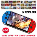 X12 Plus Emulator Handheld Spielkonsole Dual Joystick Arcade Spielekonsole 7Zoll