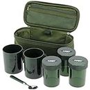 NGT Brew Kit Camping Carp Fishing Includes Cups, Pots, spoon & Case