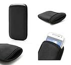 DFVmobile Neoprene Waterproof Bag Soft Pouch Case Cover for Nokia Lumia 1520 - Black