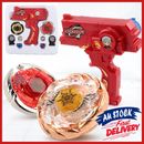4D Rare Launcher Master Metal Fusion Beyblade Set Kids Grip Rapidity Fight Top