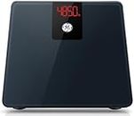 GE Bathroom Scale Body Weight: Digital Body Weight Scale Smart BMI Weight Scales for People Accurate Bluetooth Weighing Scale Electronic Weigh Scales with Bright LED Display 500lbs Capacity Black