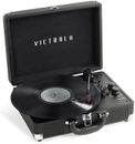 Victrola Journey + Premium 3-Gang Bluetooth Koffer Schallplattenspieler mit Lautsprechern