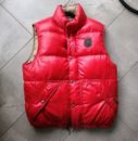 Vintage PUFFY Polo Ralph Lauren Down Vest M Red Jacket puffer