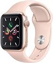 Apple Watch Series 5 40mm (GPS) - Cassa In Alluminio Color Oro Con Cinturino Sport Rosa Sabbia (Ricondizionato)