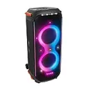 JBL PartyBox 710 -Party Speaker with Powerful Sound, Built-in Lights and Extra Deep Bass, IPX4 Splash Proof, App/Bluetooth Connectivity, Made for Everywhere a Handle Wheels (Black)